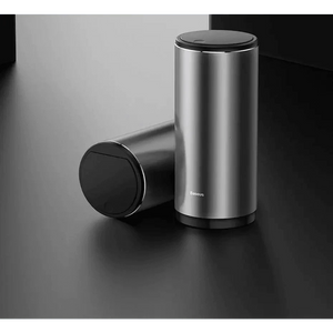 Black Small Trash Bin Garbage Can For Car Waste Rubbish Basket Organizer Storage Holder Car Accessories