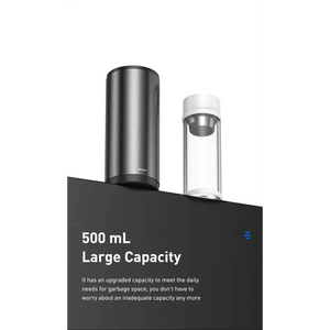 Black Small Trash Bin Garbage Can For Car Waste Rubbish Basket Organizer Storage Holder Car Accessories