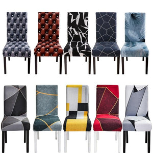 Black Spandex elastic wedding Chair Covers Anti-dirty housse de chaise office hotel chair cover seat  Chair Covers Protector Seat Case Chair Cover Seat Protector Super Fit Slipcover Stretch Removable Washable