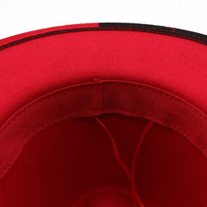 Black White Modern Unisex Fedora Hat Women Unisex Wide Brim Party Cowboy Cap Men Gentleman Wedding Hat Two Colors Fedora Hat Solid Color Wide Brim Winter Autumn Hat