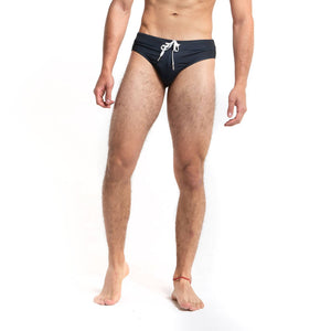 Black - Swim Brief by Bermies