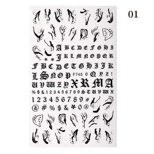 Blue Butterfly 3D Nail Stickers Flowers Leaves Self Adhesive Transfer Sliders Wraps Manicures Foils Decorations Decoration Tattoo Manicure Transfer Nail Decals Flowers Butterfly Designs Nails Supply Manicure Tips Design Nail Decoration