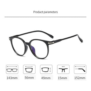 Blue Light Blocking Computer Glasses Retro Clear Lens Eyeglasses Frame And  Myopia Glasses Men Women Short Sight Eyewear Blue Coated Women Diopter Eyeglass0 -0.5 -1 -1.5 -2 -2.5 -3 -3.5 -4 -5 -6