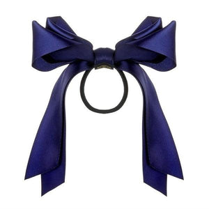 Bow-Knot Elastic Hair Bands Accessories Fashion Hair Band Long Ribbon Bow Ponytail Hair Tie Scrunchies Ponytail Holder Accessories for Women And Girls