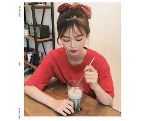 Bowknot Hair Scrunchies For Women Girls Sweet Elastic Hair Bands Elegant Hair Tie Rope Rubber Band Hair Gum Gorgeous Hair Accessories For Women
