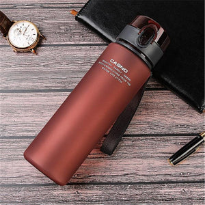 BPA Free Leak Proof Sports Water Bottle High Quality Tour Hiking Portable My Favorite Drink Bottles 400ml 560ml Water Bottle Sport Frosted Tour Outdoor Leak Proof Seal Child School Water Bottles for Children Kids