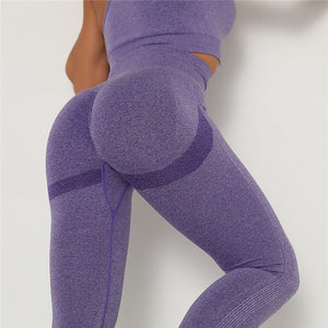 Breathable Leggings Women High Waist Seamless Push Up Fitness Workout Gym Pants Female Women Gym Leggings High Waisted Tummy Control Bottom Lift Yoga Pants Elegant Casual Homewear