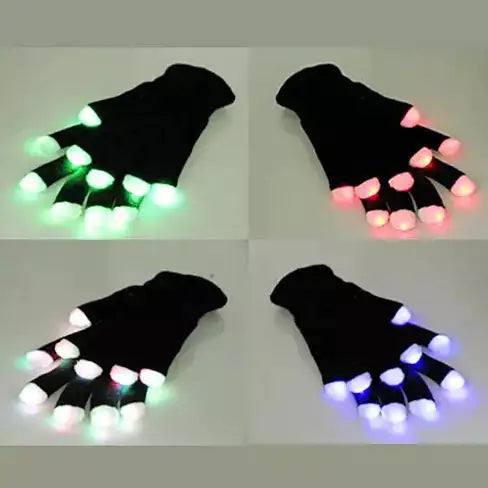 Jolly Glowing Gloves Let There Be Light At Your Fingertips