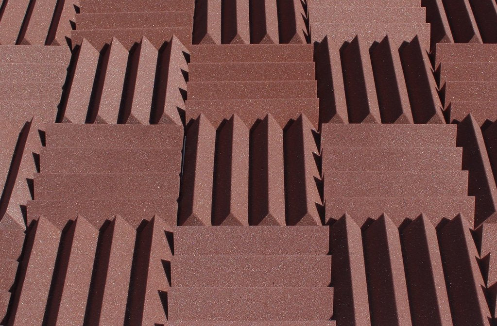 3 Inch Acoustic Foam Wedge Style Panels - 13 Color Options