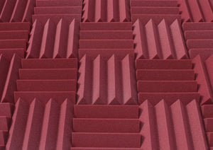 3 Inch Acoustic Foam Wedge Style Panels - 13 Color Options