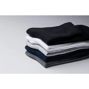 Business Simple White Cotton Socks 10 Pairs Men Breathable Socks Spring Summer Socks for Men Heavy Duty Reinforced Cotton Socks For Men