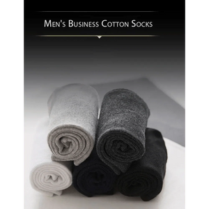 Business Simple White Cotton Socks 10 Pairs Men Breathable Socks Spring Summer Socks for Men Heavy Duty Reinforced Cotton Socks For Men