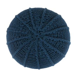 Jonathon Hand Knitted Pouf