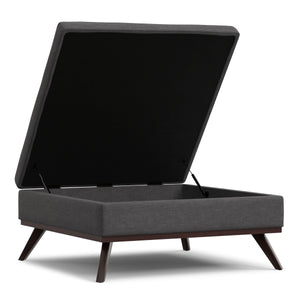 Owen - Multifunctional Square Coffee Table Storage Ottoman by Couch.com