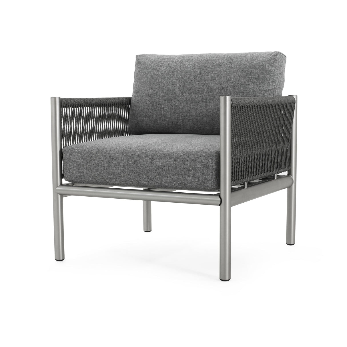 Hargrove - Club Chair - Silver / Gray by Couch.com