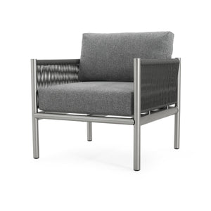 Hargrove - Club Chair - Silver / Gray by Couch.com