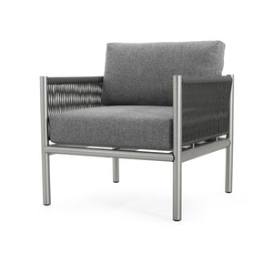 Hargrove - Club Chair - Silver / Gray by Couch.com