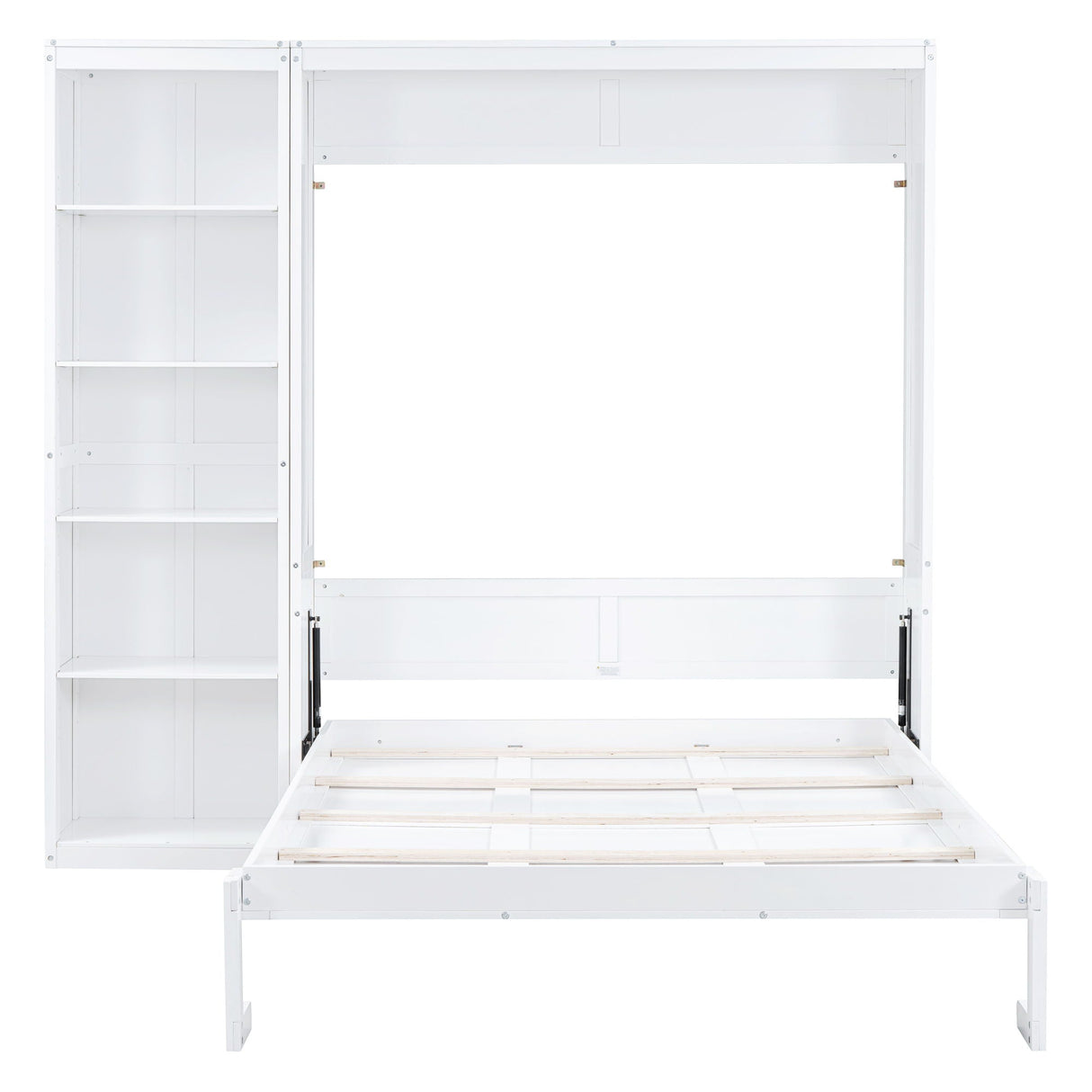 Murphy Wall Bed With Shelves by Couch.com