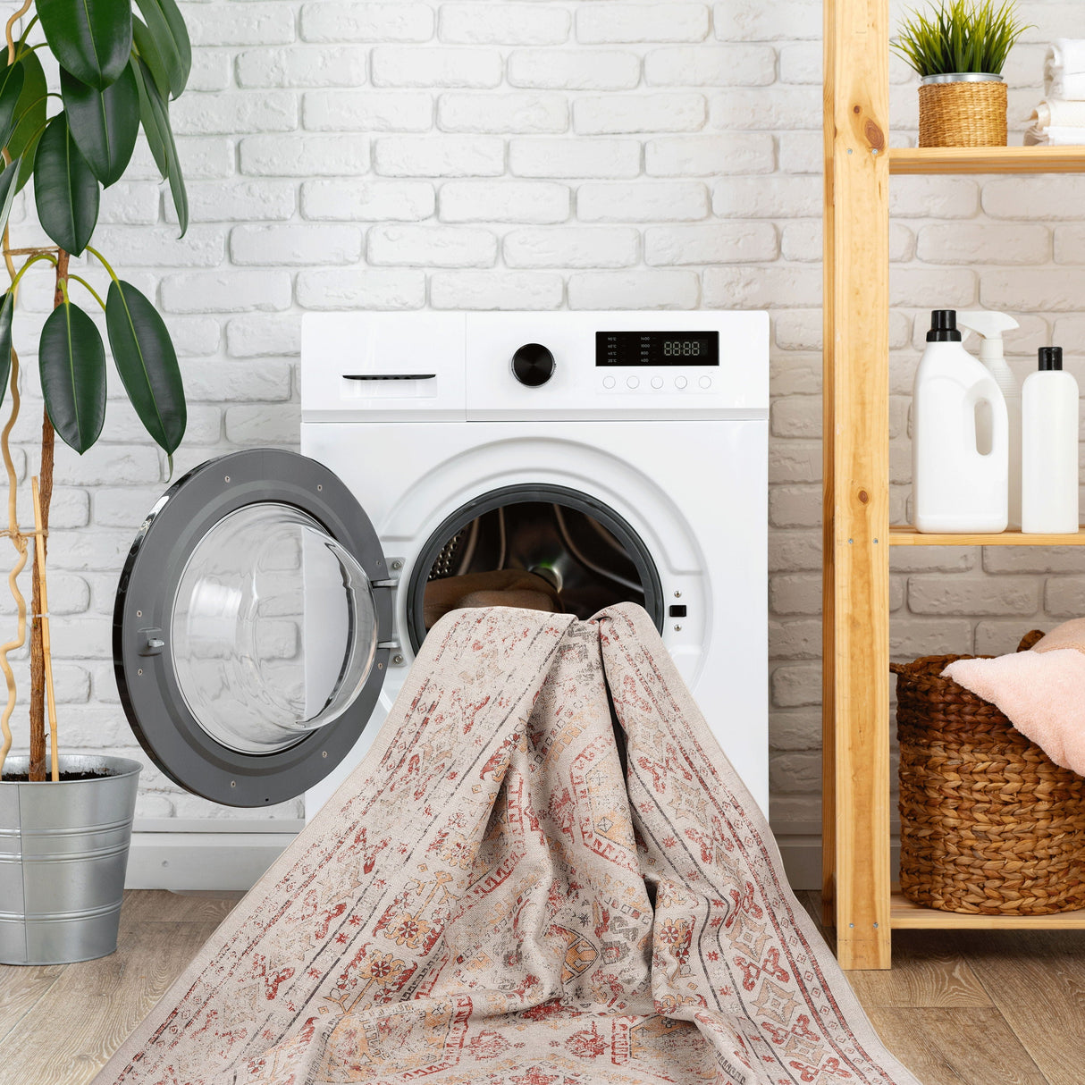 Maval - Trendy Area Rug, Washable by Couch.com