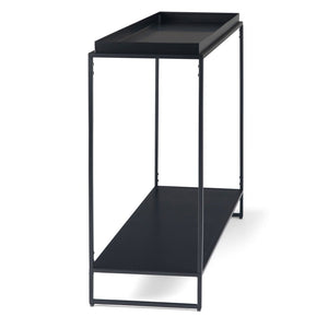 Garner - Tray Top Console Table - Black by Couch.com