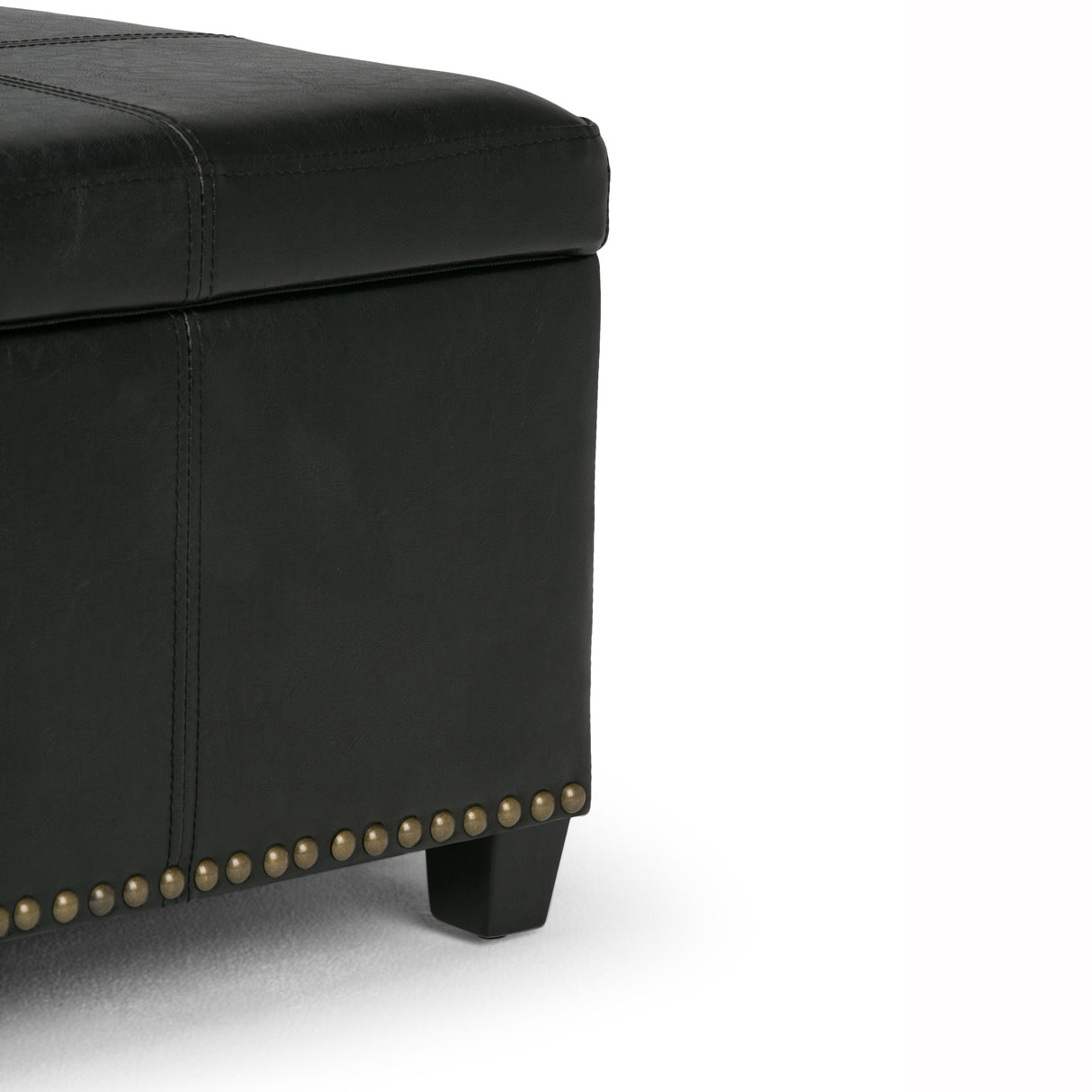 Kingsley - Upholstered Large Storage Ottoman by Couch.com