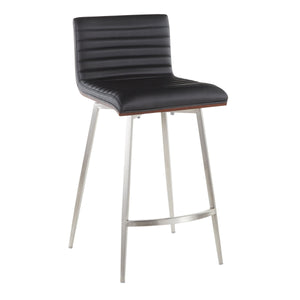 Mason - Contemporary Swivel Counter Stool (Set of 2) by Couch.com