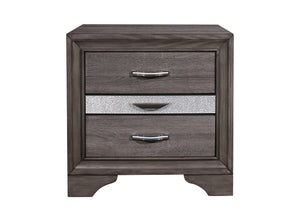 Ryder - Sparkle Nightstand - Gray by Couch.com