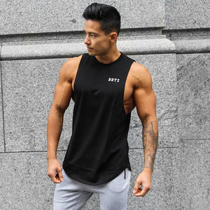 Summer New Loose Men's Sports Fitness Vest
