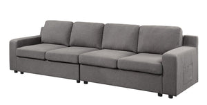 Waylon - Linen Sectional Sofa by Couch.com