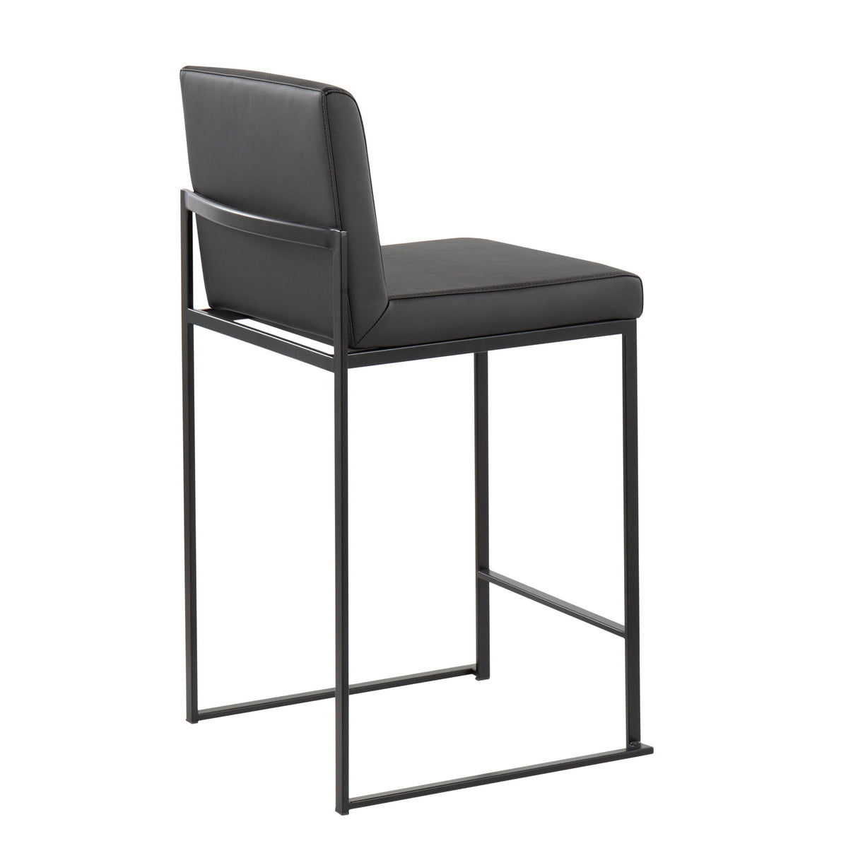 Fuji - Contemporary Modern Elegance, High Back Counter Stool by Couch.com