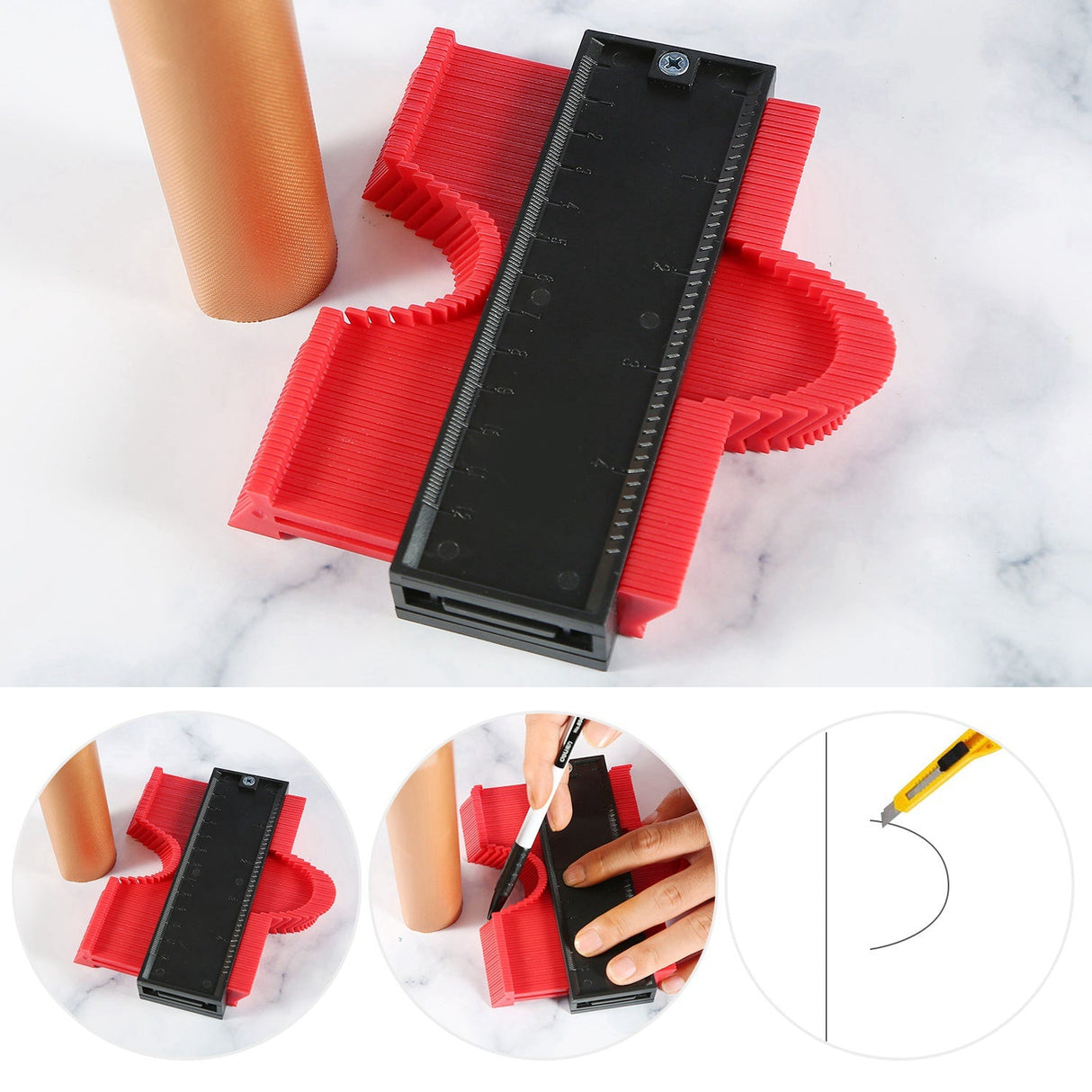 10 inch Shape Contour Gauge Duplicator by DirectDeals