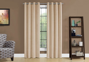 2 Pieces Set, Curtain Panel, Room Darkening, Grommet by Couch.com