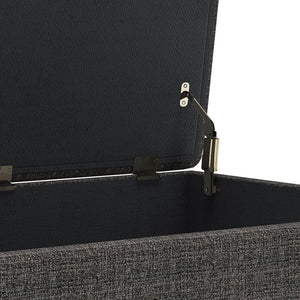 Owen - Upholstered Rectangular Storage Ottoman by Couch.com