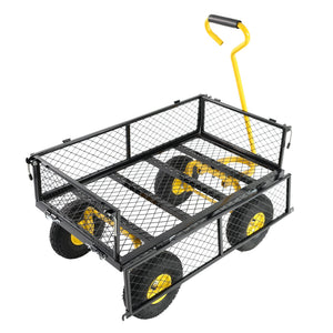 Wagon Cart Garden Cart Trucks Make Transporting Firewood Easier