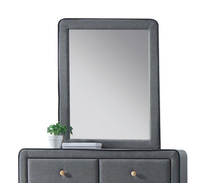 Valda - Mirror - Light Gray by Couch.com