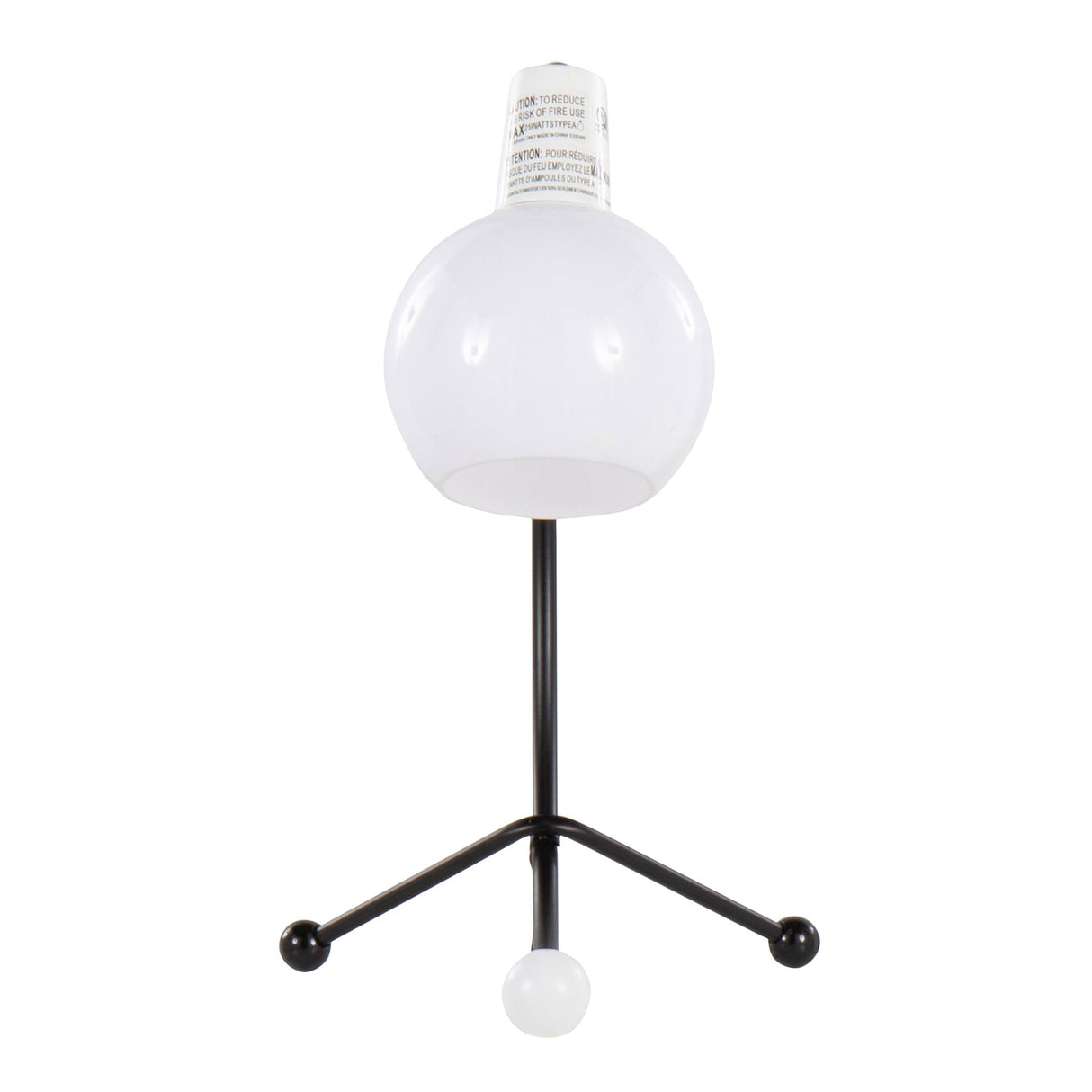 Eileen - Contemporary Task Lamp - Black / White by Couch.com