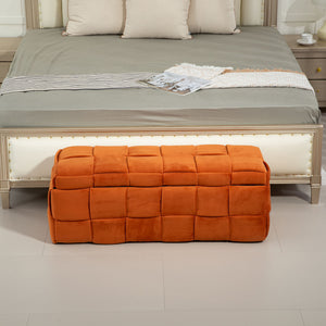 Upholstered Storage Ottoman With Safety Hinge by Couch.com