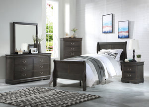 Louis Philippe - Bedroom Mirror, Elegant Design by Couch.com