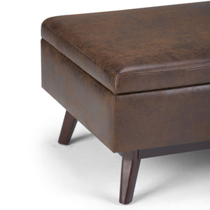 Owen - Upholstered Rectangular Storage Ottoman by Couch.com