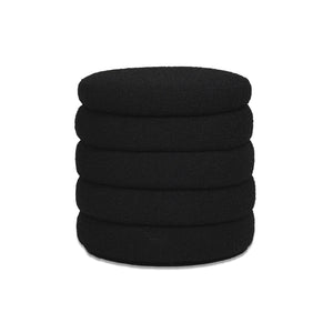 Fuji - Oversized Round Storage Ottoman by Couch.com