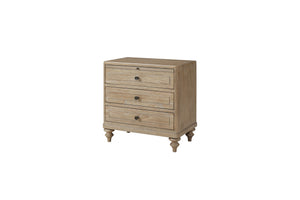 3 Drawer Nightstand - Sand by Couch.com