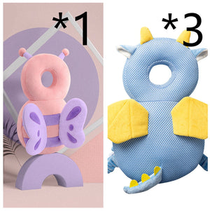 Baby Toddler Headrest Child Protection Baby Head Protection Cushion Cute Angel Wings