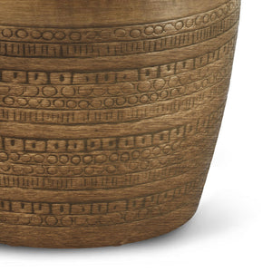 Johnsen - Handcrafted Large Metal Accent Table by Couch.com