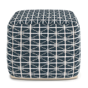 Noreen - Upholstered Square Pouf by Couch.com
