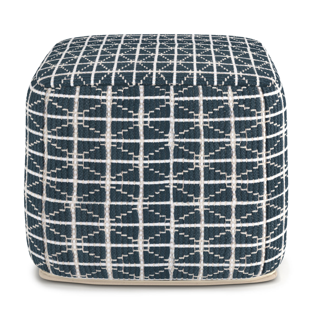 Noreen - Upholstered Square Pouf by Couch.com