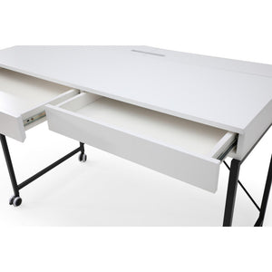 Amia Writing Desk with 2 Drawers