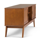 Draper - Handcrafted Mid Century Low TV Media Stand by Couch.com