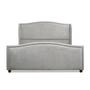 Carmen - Upholstered Wingback Panel Bed Frame by Couch.com
