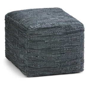 Fredrik - Handcrafted Square Pouf by Couch.com