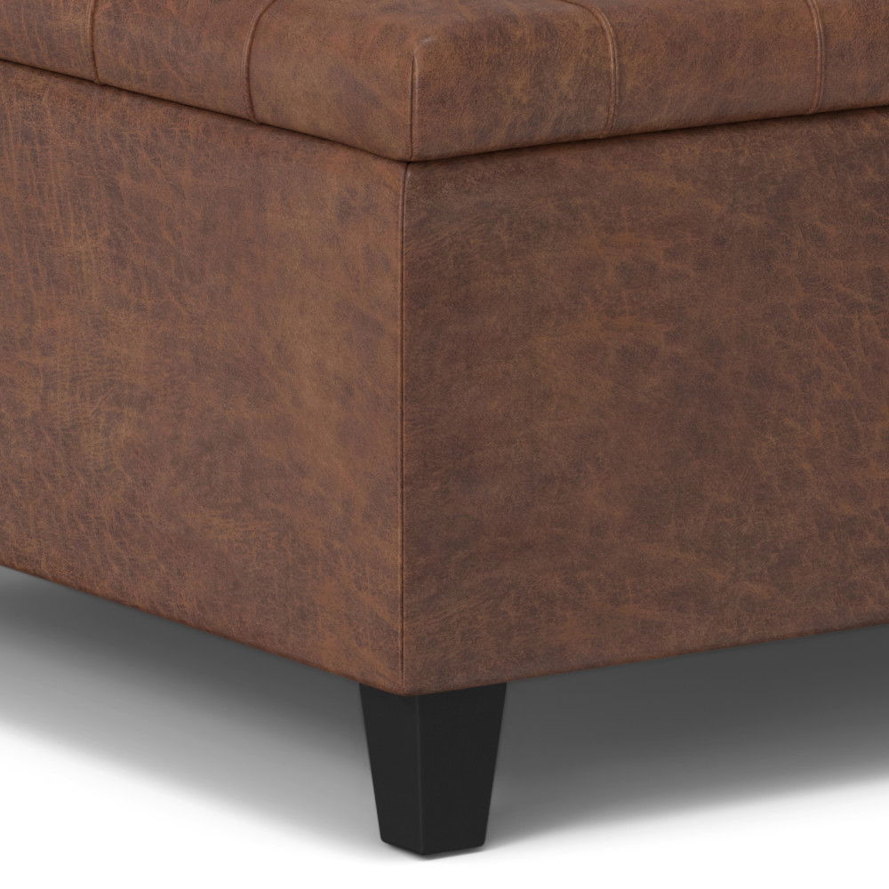 Harrison - Large Coffee Table Storage Ottoman by Couch.com